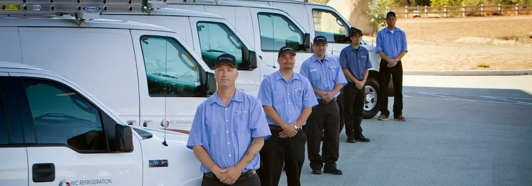 KIC Refrigeration crew ready for Mini Split Repair jobs across Bastrop